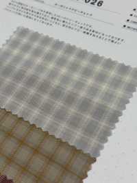SBT-026 Organic Dobby Check[Textile / Fabric] Kuwamura Textile Sub Photo