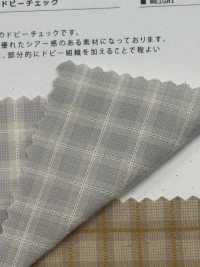 SBT-026 Organic Dobby Check[Textile / Fabric] Kuwamura Textile Sub Photo