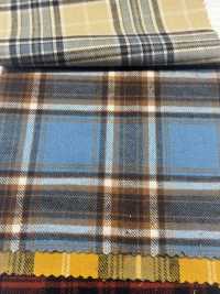 SBT-016 Organic Flannel Check[Textile / Fabric] Kuwamura Textile Sub Photo