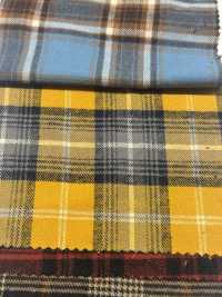 SBT-016 Organic Flannel Check[Textile / Fabric] Kuwamura Textile Sub Photo
