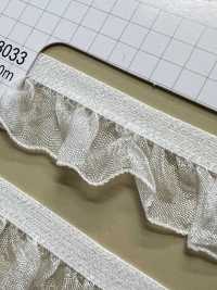 HW-3033 Organza Frill Stretch Tape[Ribbon Tape Cord] No Name Sub Photo