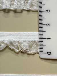 HW-3036 Organza Ruffle With Gold Glitter And Stretch Tape[Ribbon Tape Cord] No Name Sub Photo
