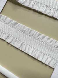 HW-3041 Nylon Double Frill Stretch Tape[Ribbon Tape Cord] No Name Sub Photo