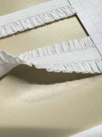 HW-3041 Nylon Double Frill Stretch Tape[Ribbon Tape Cord] No Name Sub Photo