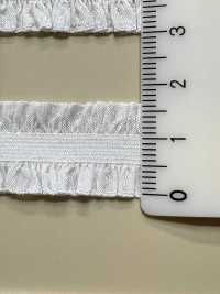 HW-3041 Nylon Double Frill Stretch Tape[Ribbon Tape Cord] No Name Sub Photo