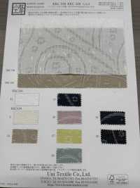 KKC536 Jacquard Twill Dyeing[Textile / Fabric] Uni Textile(Komon Studio) Sub Photo