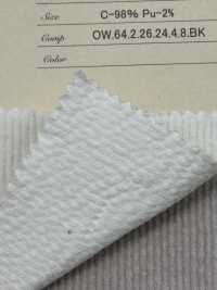 A-8135 11w Cotton Stretch Seersucker Corduroy[Textile / Fabric] ARINOBE Sub Photo