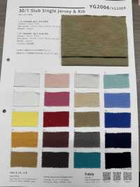 YG2009 30/1 Slub[Textile / Fabric] YAGI Sub Photo