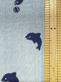 AP25501 Denim-style Double Gauze (Round Roll)[Textile / Fabric] COSMO TEXTILE Sub Photo