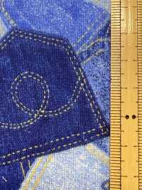 AP25501-DR Denim-style Double Gauze (Half-folded)[Textile / Fabric] COSMO TEXTILE Sub Photo
