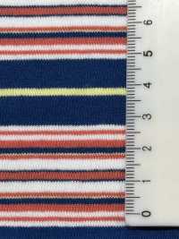 SD0174 20/1 Opening End Yarn , Yarn Dyed Multi-horizontal Stripes[Textile / Fabric] SHIBAYA Sub Photo