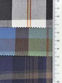 14394 Cotton Organics 40 Thread Broadcloth Check Craft Wash Finish[Textile / Fabric] SUNWELL Sub Photo
