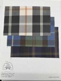 14394 Cotton Organics 40 Thread Broadcloth Check Craft Wash Finish[Textile / Fabric] SUNWELL Sub Photo