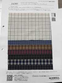 14395 Cotton Organics 40 Thread Broadcloth Mini Check[Textile / Fabric] SUNWELL Sub Photo