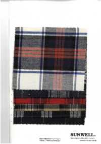 26139 Yarn-dyed 20 Thread Viyella Check[Textile / Fabric] SUNWELL Sub Photo
