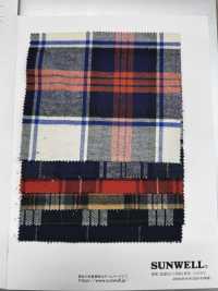 26139 Yarn-dyed 20 Thread Viyella Check[Textile / Fabric] SUNWELL Sub Photo