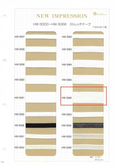 HW-3066 Stretch Tape Comet Tape Gloss