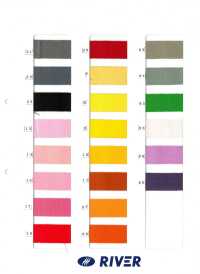 RA-1200 Acrylic Twill Tape[Ribbon Tape Cord] RIVER Sub Photo