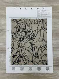 7026-700-7 CL Loomstate Marker Floral Pattern[Textile / Fabric] HOKKOH Sub Photo