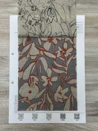 7026-700-7 CL Loomstate Marker Floral Pattern[Textile / Fabric] HOKKOH Sub Photo