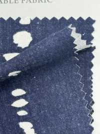 SR-1515 Linen Loomstate X Indigo Flow PT[Textile / Fabric] KOYAMA Sub Photo