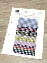 GM-2 60/1 Gingham Check[Textile / Fabric] Kuwamura Textile Sub Photo