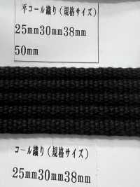 RA2115 Acrylic Black Series Cole Weave[Ribbon Tape Cord] RIVER Sub Photo