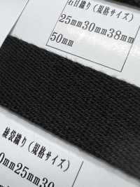 RA2117 Acrylic Black Series Twill Tube[Ribbon Tape Cord] RIVER Sub Photo