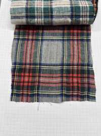 3866 Linen Rayon Check[Textile / Fabric] Fine Textiles Sub Photo