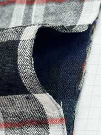 3866 Linen Rayon Check[Textile / Fabric] Fine Textiles Sub Photo