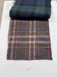 3866 Linen Rayon Check[Textile / Fabric] Fine Textiles Sub Photo