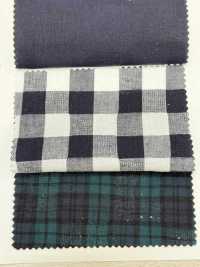 CHL-6341 Linen Panama Block Check[Textile / Fabric] Kuwamura Textile Sub Photo
