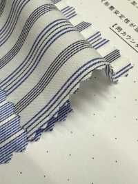 ST-9198 Typewriter Cloth Stripe (Baby Ripstop Finish)[Textile / Fabric] Kuwamura Textile Sub Photo