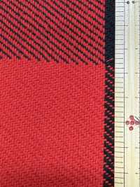 CH-6325 Triple Yarn Twill Block Check[Textile / Fabric] Kuwamura Textile Sub Photo