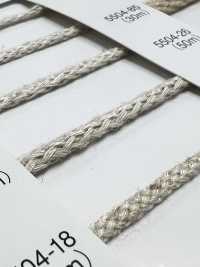 5504-17 Linen Series Round Cord[Ribbon Tape Cord] RIVER Sub Photo