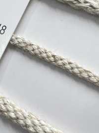 5504-18 Linen Series Round Cord Eight-Strand[Ribbon Tape Cord] RIVER Sub Photo