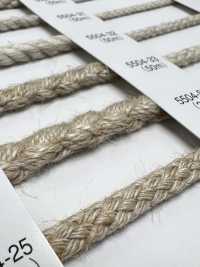 5504-24 Linen Series Round Cord Eight-Ply[Ribbon Tape Cord] RIVER Sub Photo