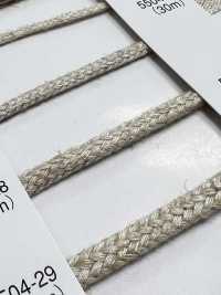 5504-28 Linen Series Round Cord 16-Ply[Ribbon Tape Cord] RIVER Sub Photo