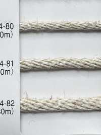 5504-81 Linen Series Round Cord Kongouchi[Ribbon Tape Cord] RIVER Sub Photo