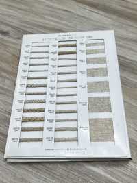 5504-10 Linen Series Plain Woven Tape[Ribbon Tape Cord] RIVER Sub Photo