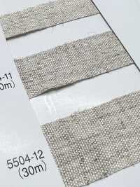 5504-11 Linen Series Plain Woven Tape[Ribbon Tape Cord] RIVER Sub Photo