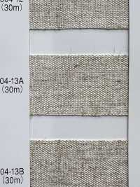 5504-13A Linen Series Plain Woven Tape[Ribbon Tape Cord] RIVER Sub Photo