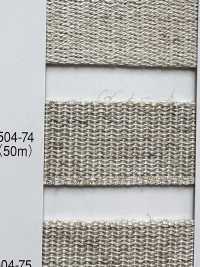 5504-74 Linen Series Woven Binding Tape[Ribbon Tape Cord] RIVER Sub Photo