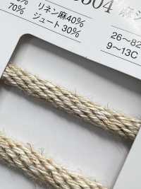 5504-84 Linen Series Round Cord Kongouuchi[Ribbon Tape Cord] RIVER Sub Photo