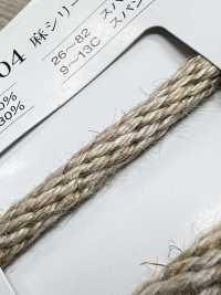5504-84 Linen Series Round Cord Kongouuchi[Ribbon Tape Cord] RIVER Sub Photo