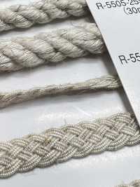 R-5505-12S Linen Series Braid[Ribbon Tape Cord] RIVER Sub Photo