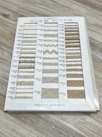 R-5505-17L Linen Series Bellows Braid[Ribbon Tape Cord] RIVER Sub Photo