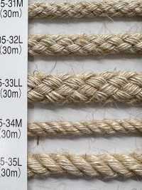 R-5505-33LL Linen Series Eight-Ply Cord[Ribbon Tape Cord] RIVER Sub Photo