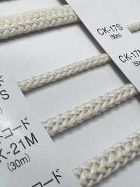 CK-21 Natural Cord Knit Cord[Ribbon Tape Cord] RIVER Sub Photo