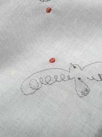 1026-647-1 60 Lawn Embroidery Bird[Textile / Fabric] HOKKOH Sub Photo